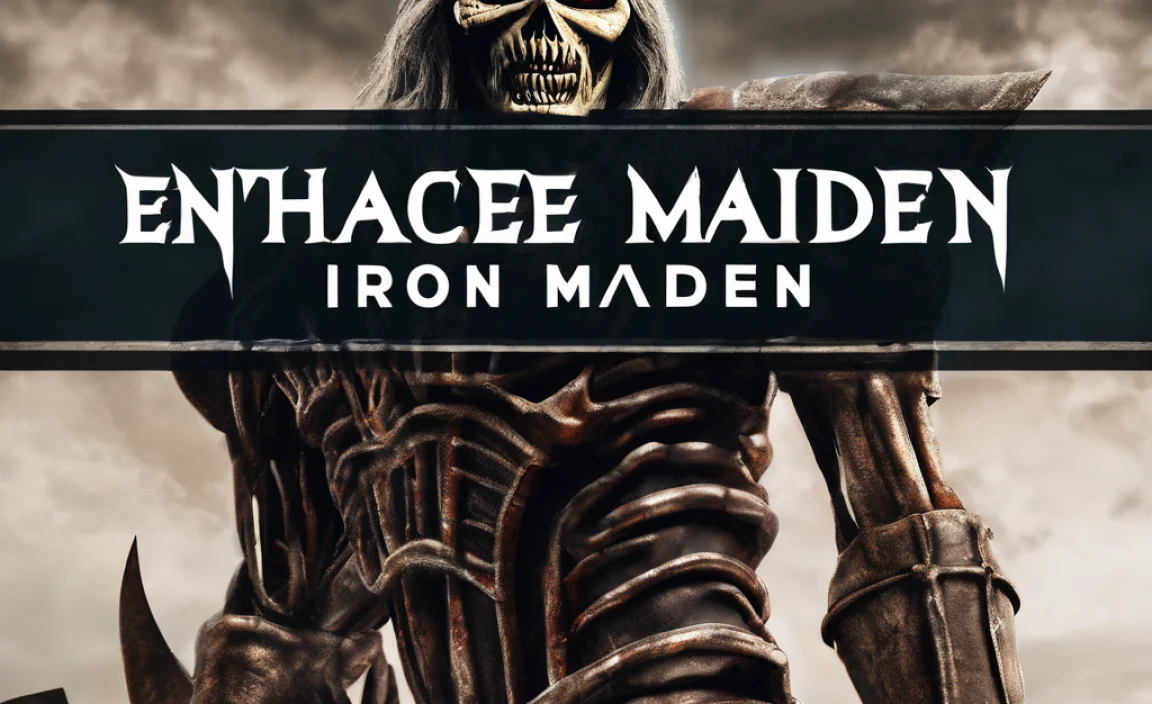Enhance Your Iron Maiden Font Free Download