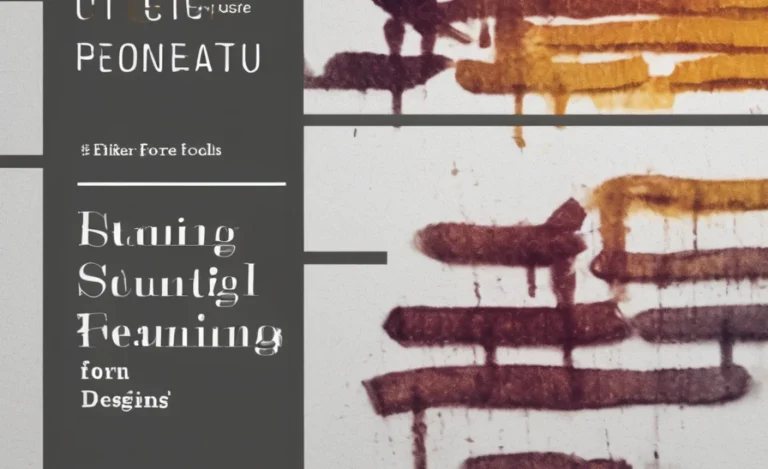 How To Use Scratched Fonts For Stunning Digital Designs