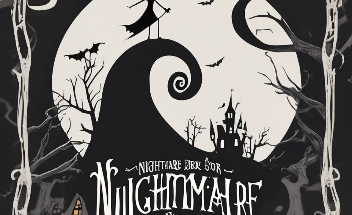Nightmare Before Christmas Font: A Spooky And Whimsical Typeface