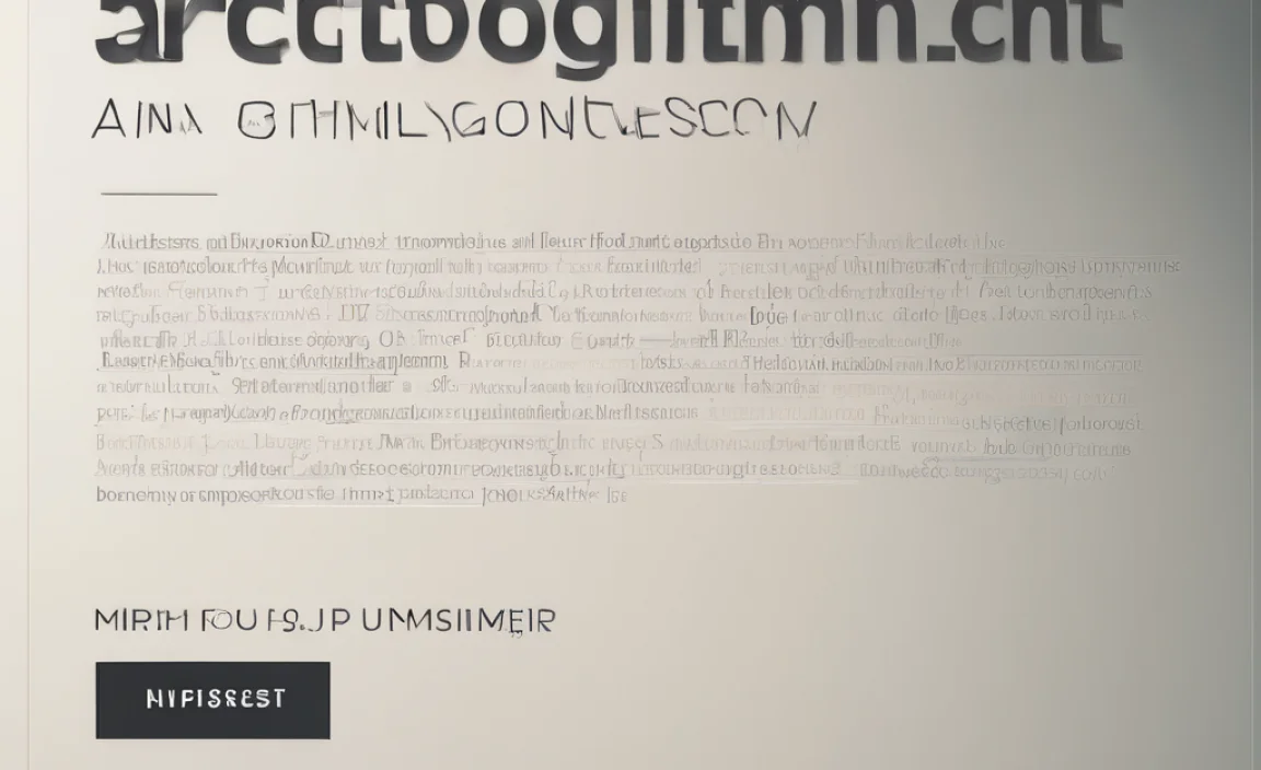 Popular Lines Font Families