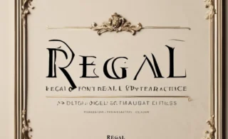 Regal Font: A Timeless Serif Typeface For Elegant Designs