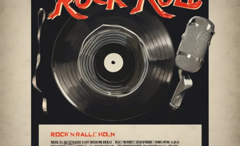 Rock’n Roll Font: A Bold Typeface For Music Lovers