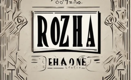 Rozha One Font: Elegant Serif Typeface For Your Designs