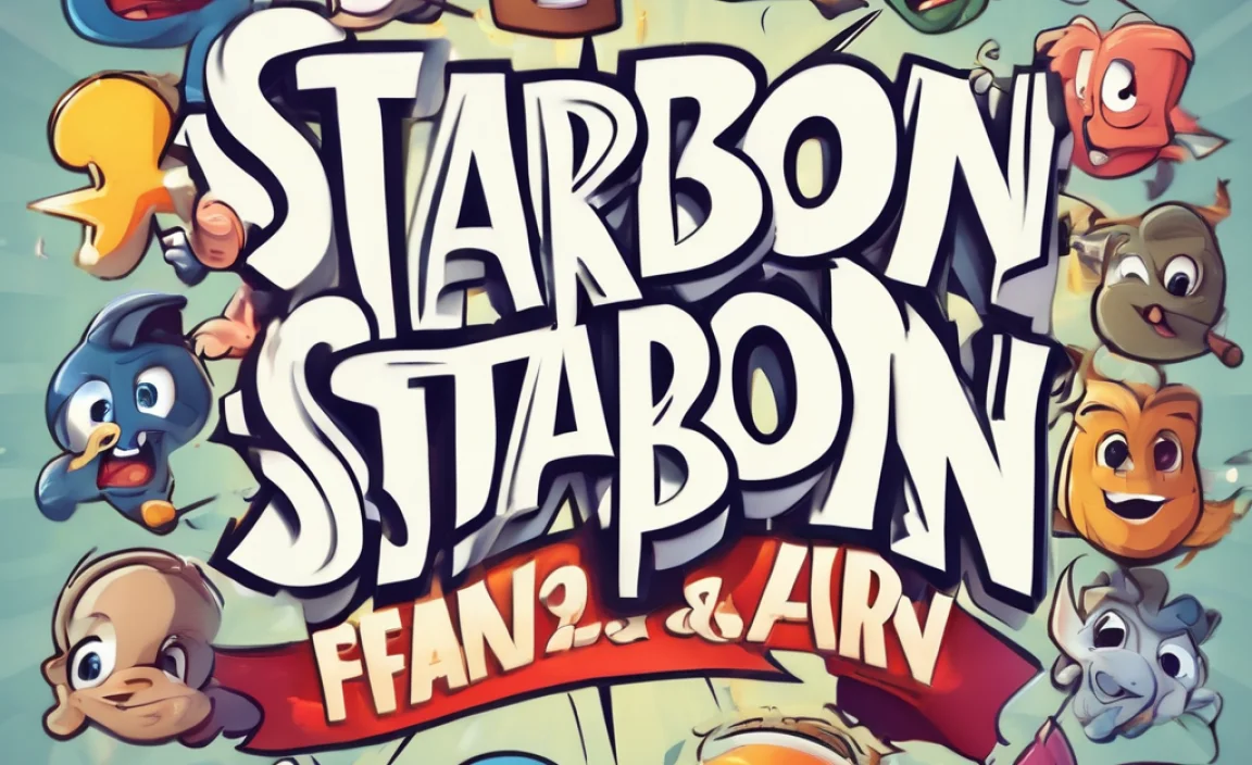 Starborn Font: A Fun And Modern Cartoon Typeface