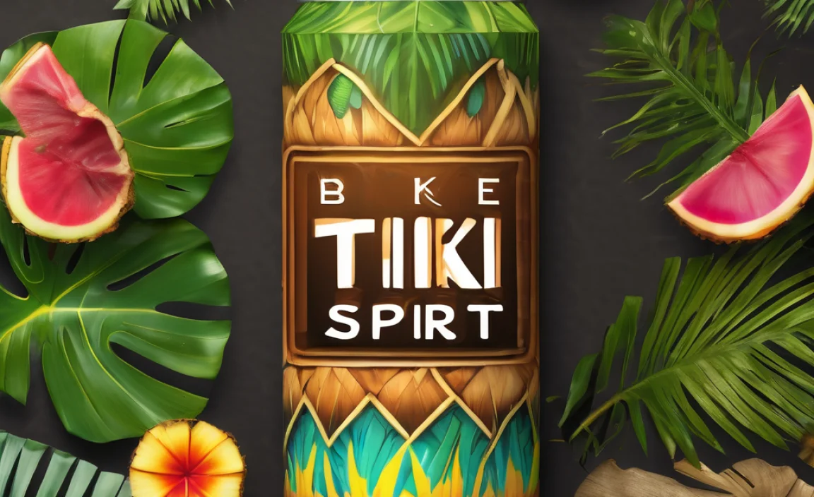 Tiki Font: Bring The Spirit Of The Tropics To Your Designs