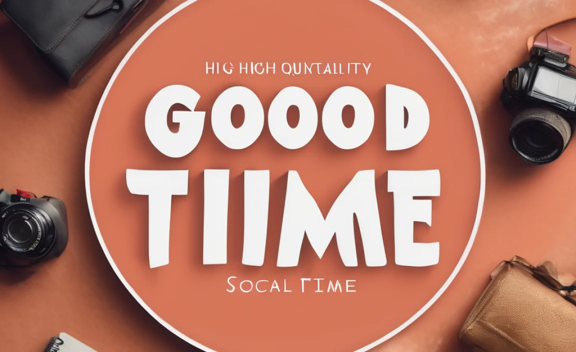 A Good Time Font: Perfect for Kids