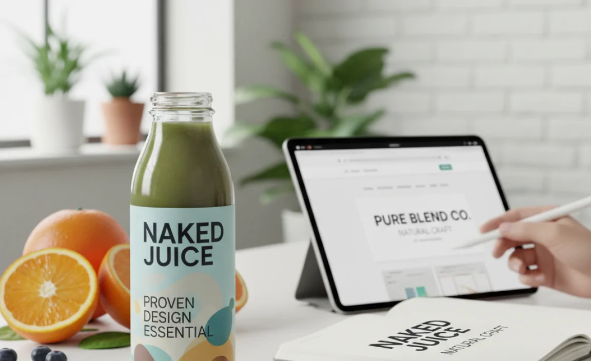 Applying the “Naked Juice Font” Aesthetic to Your Brand