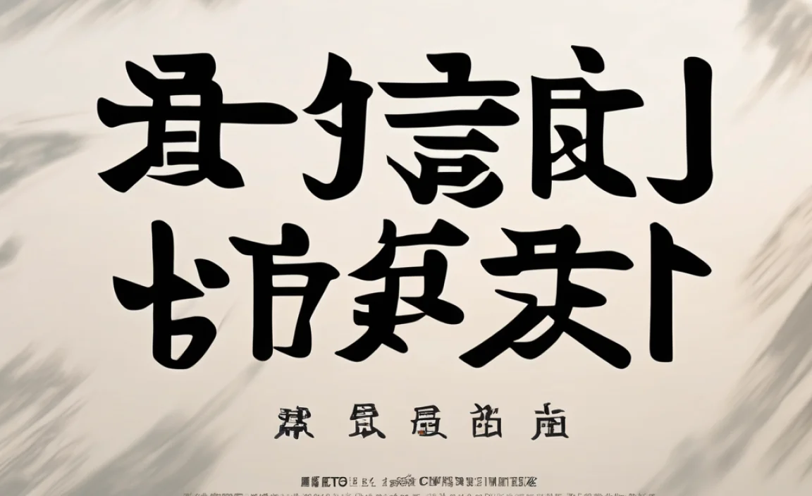 best chinese font