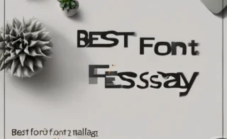 Discover the Best Font for Essays: Boost Your Grades!