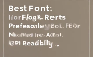 Best Font for Reports: Boost Clarity and Impact