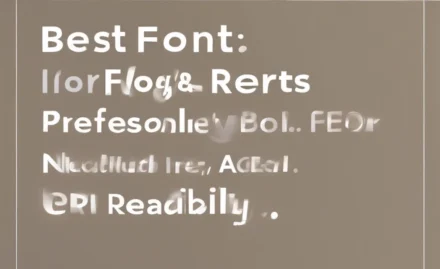 Best Font for Reports: Boost Clarity and Impact