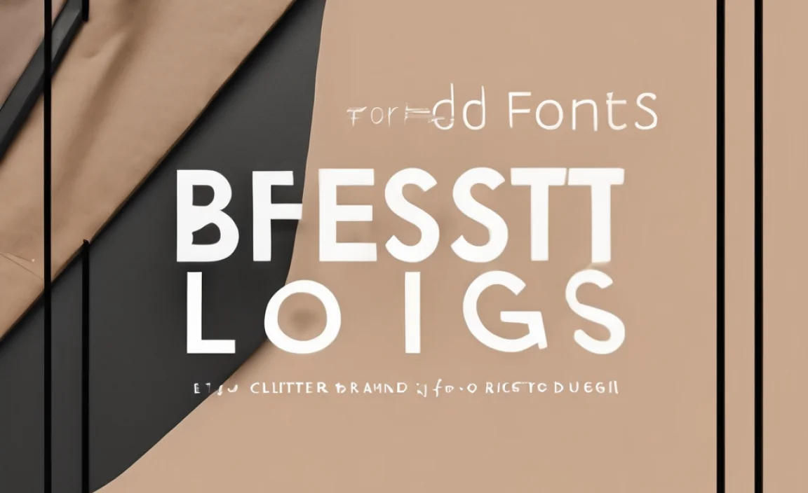 Best Fonts for Branding and Logo Design