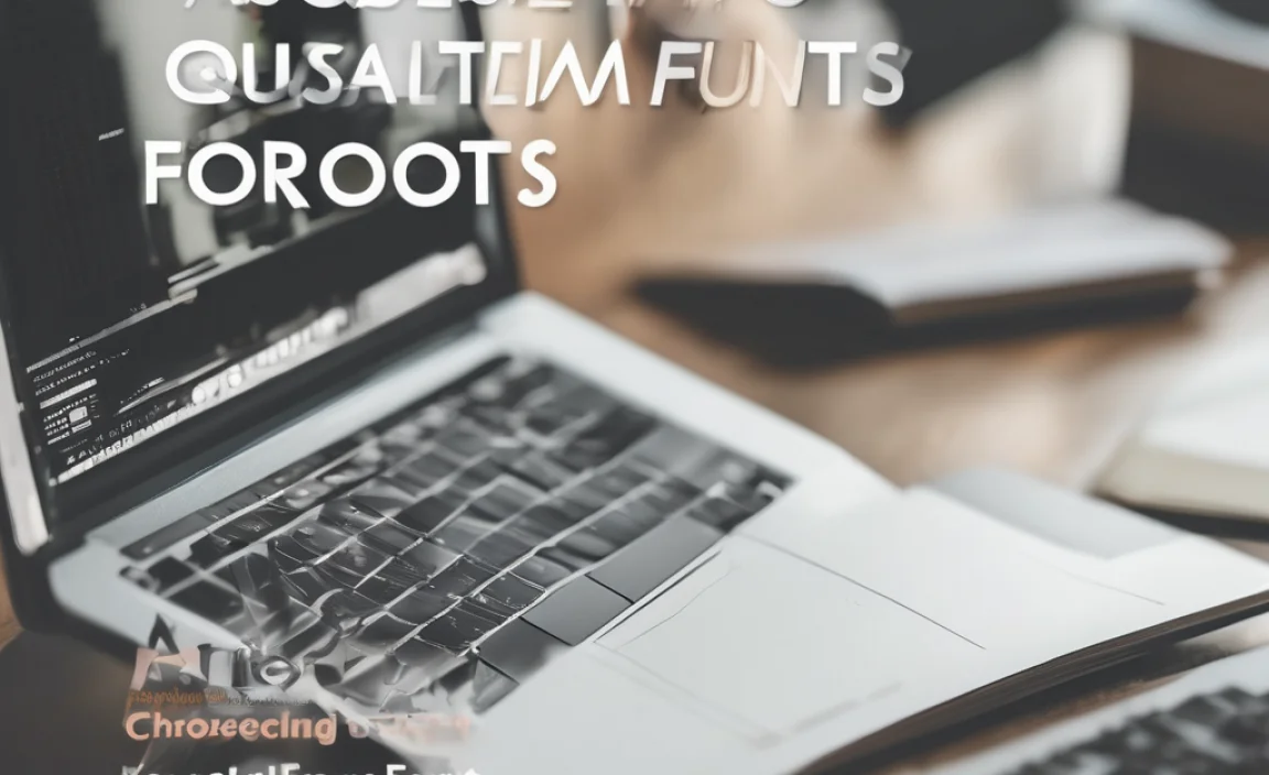 Choosing the Best Font for Reports