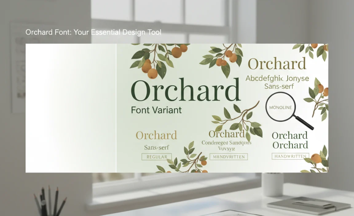 Choosing the Right Orchard Font Variant