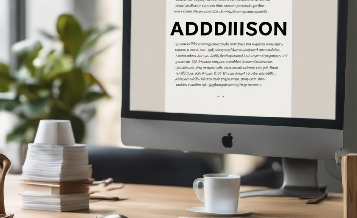 Comparing Addison Font With Other Fonts