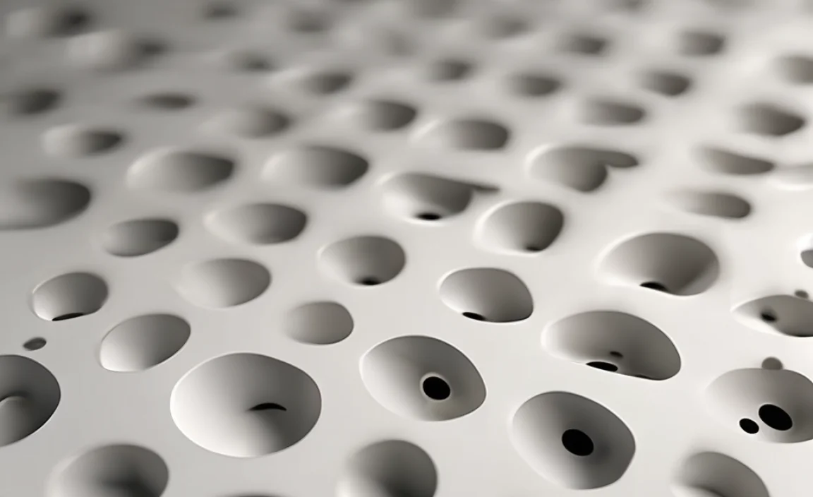 Creating Art Projects With A Font With Holes