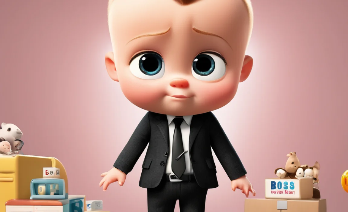 Discovering The Boss Baby Font