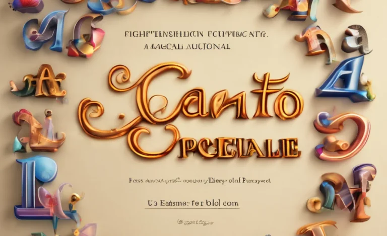 Encanto Font: A Magical Typeface Inspired by Disney