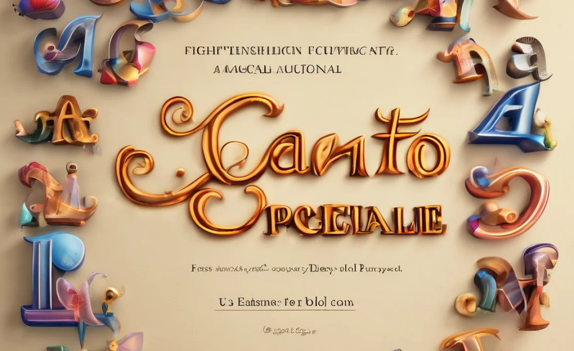 Encanto Font: A Magical Typeface Inspired by Disney