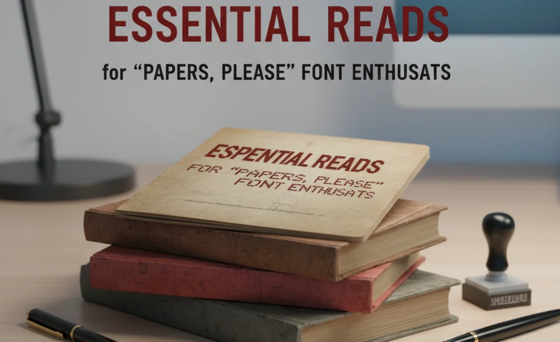 Essential Reads for &#8220;Papers, Please&#8221; Font Enthusiasts