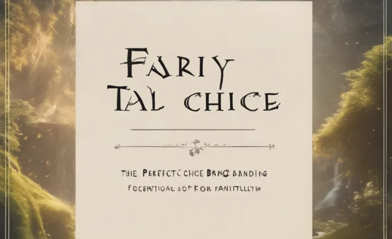 Fairy Tale Fonts: The Perfect Choice For Fantasy Branding
