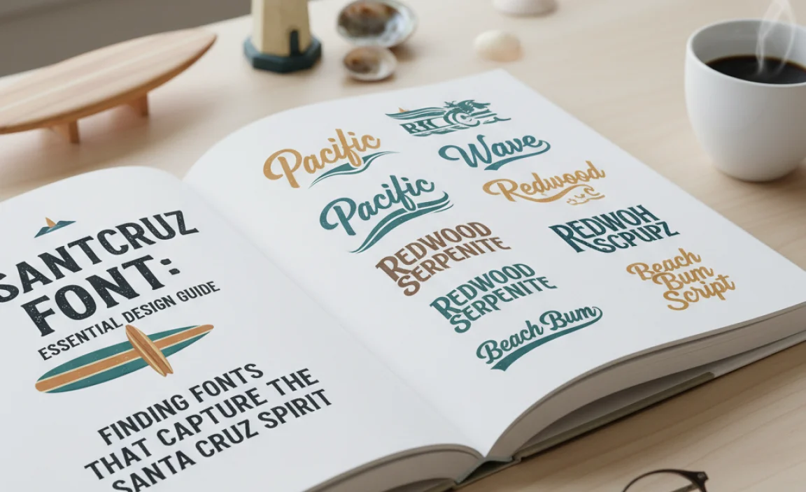 Finding Fonts That Capture the Santa Cruz Spirit