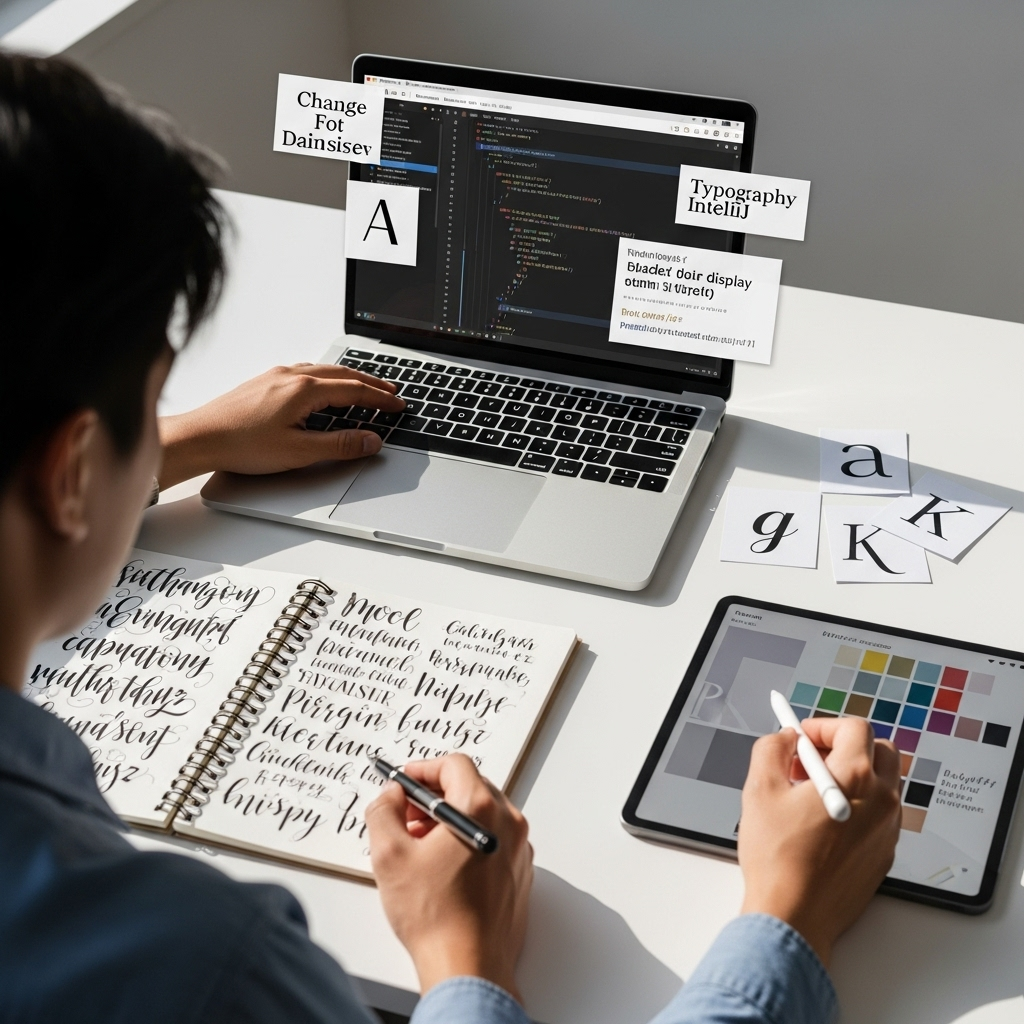 Generate an eye-catching, high-quality featured image for a blog post about: How To Change Font Size