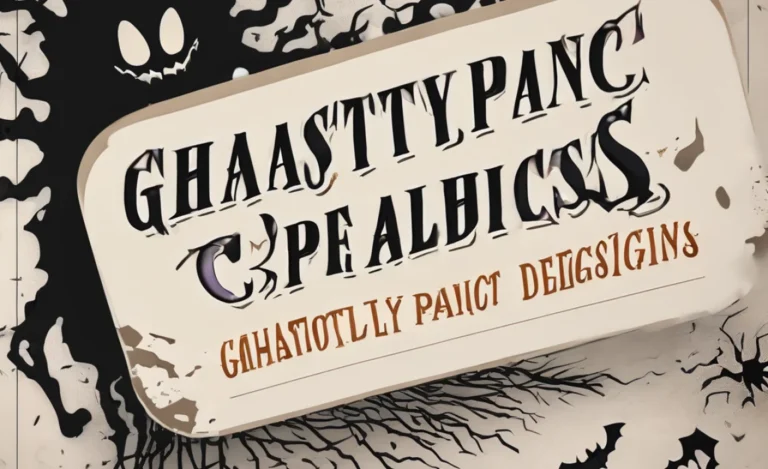Ghastly Panic Font: The Perfect Choice For Spooky Designs