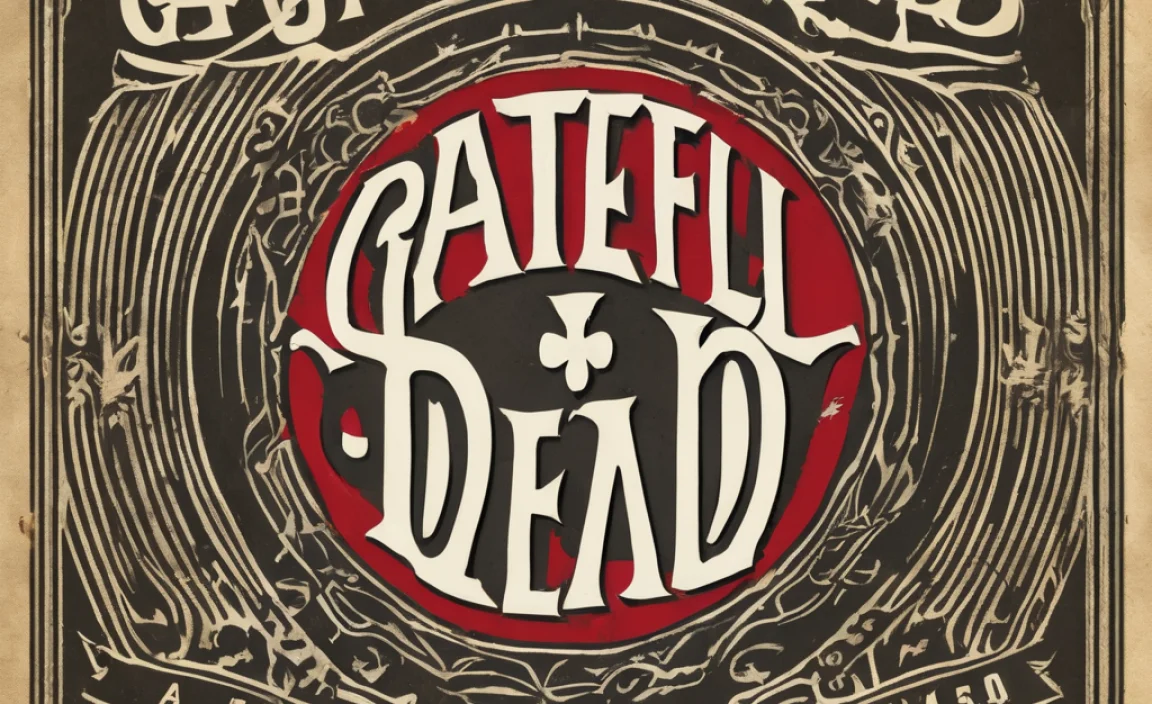 Grateful Dead Font: A Timeless Retro Typeface For Your Designs