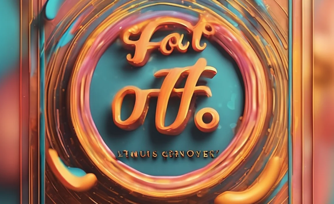 Groovy Fonts In Digital World