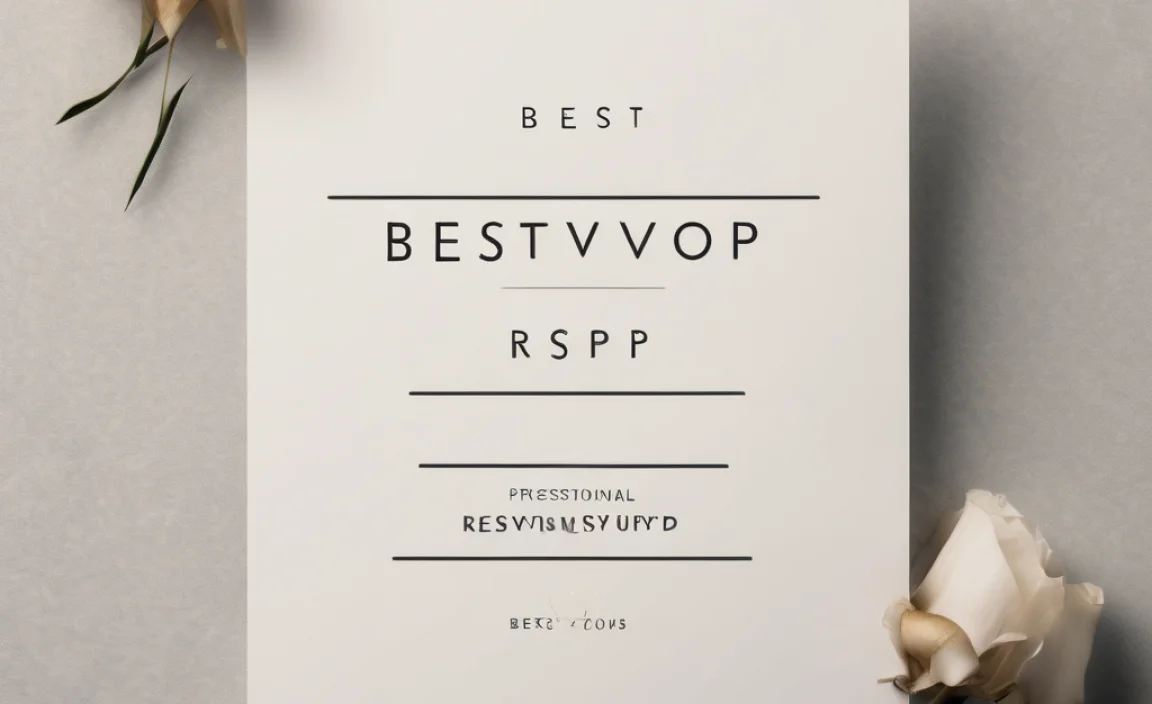 How Best Stock Photos Of RSVP Font Enhance Design
