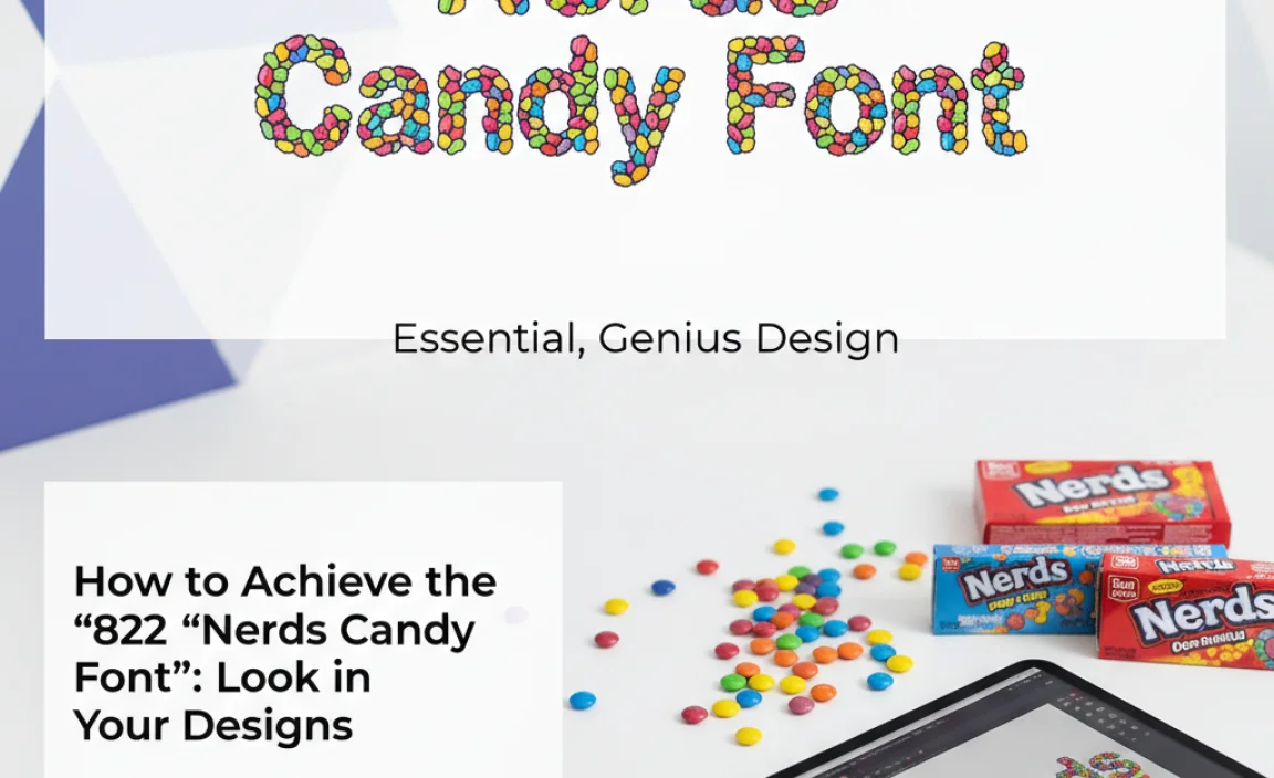 How to Achieve the &#8220;Nerds Candy Font&#8221; Look in Your Designs