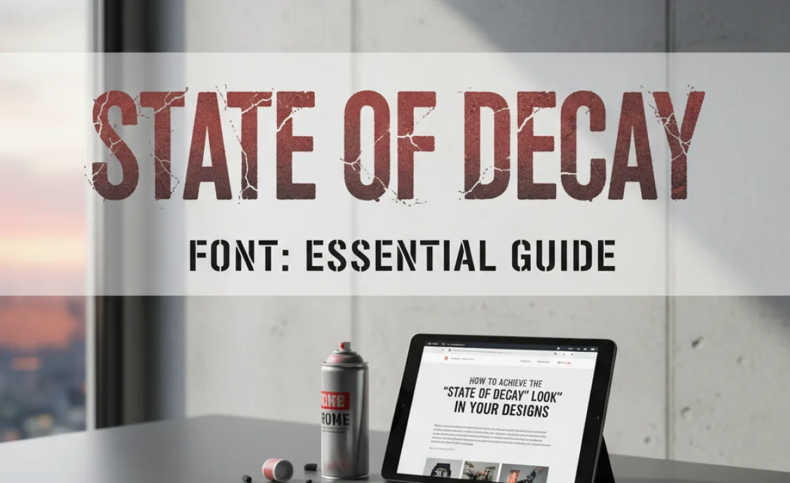 How to Achieve the “State of Decay” Look in Your Designs