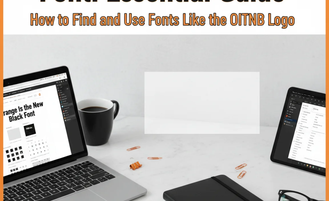 How to Find and Use Fonts Like the OITNB Logo