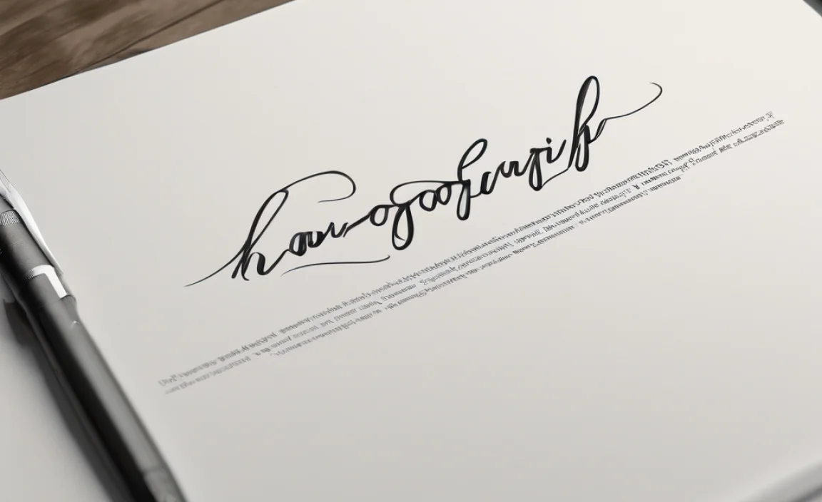 How To Use Autograph Fonts Creatively