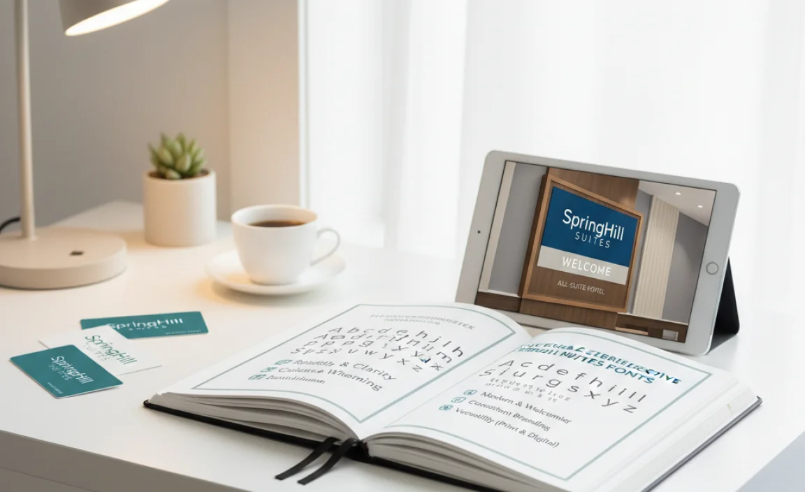 Key Characteristics of Effective SpringHill Suites Fonts