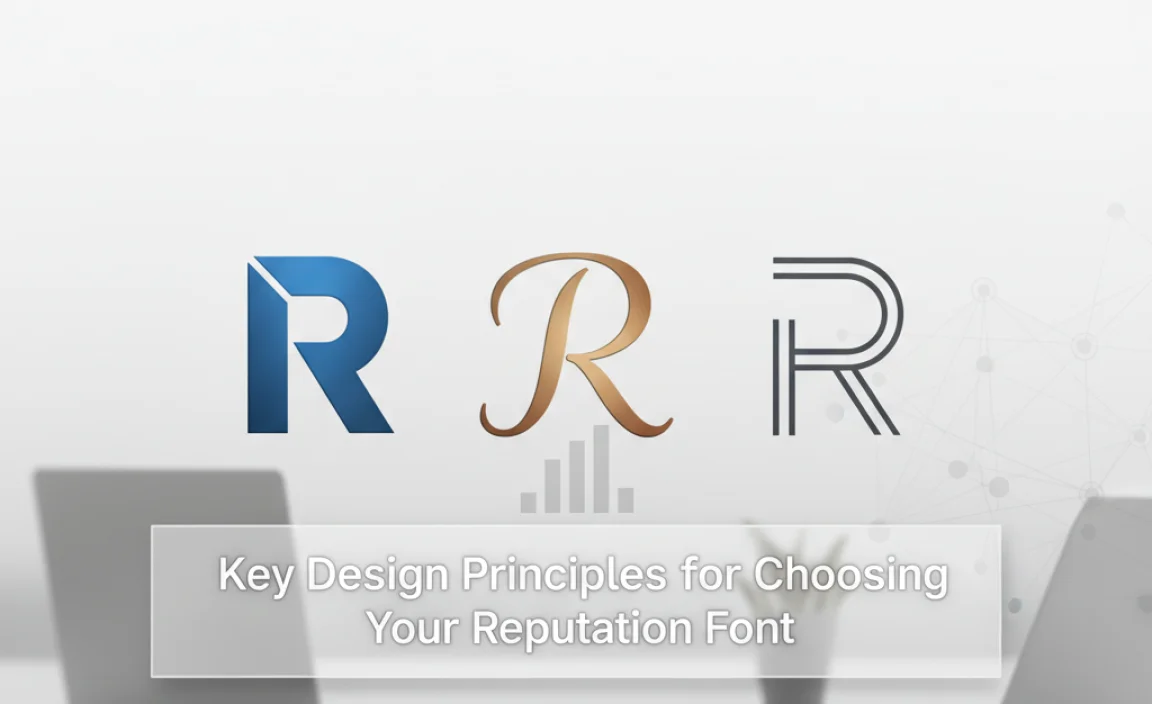 Key Design Principles for Choosing Your Reputation Font