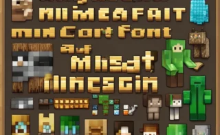 Minecraft Font: A Must-Have For Pixel Art And Design