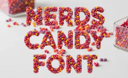 Nerds Candy Font: Essential, Genius Design