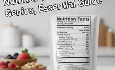 Nutrition Facts Font: Genius, Essential Guide