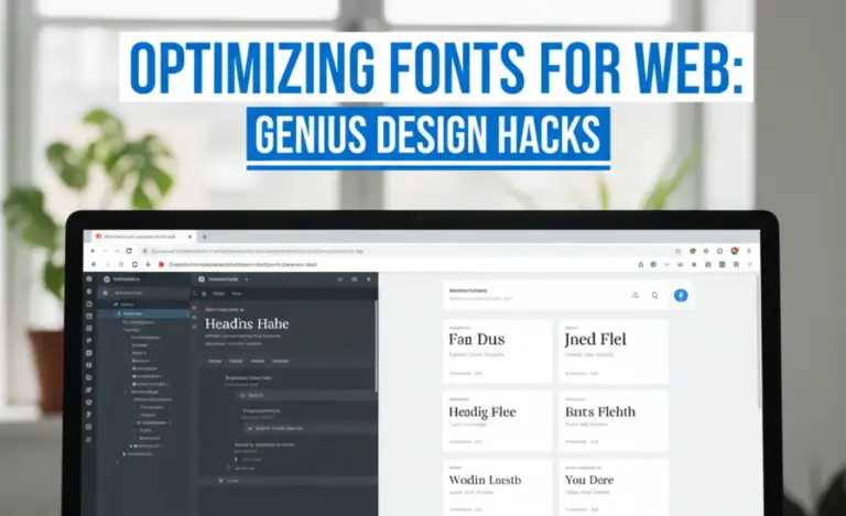 Optimizing Fonts for Web: Genius Design Hacks