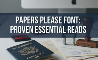 Papers Please Font: Proven Essential Reads