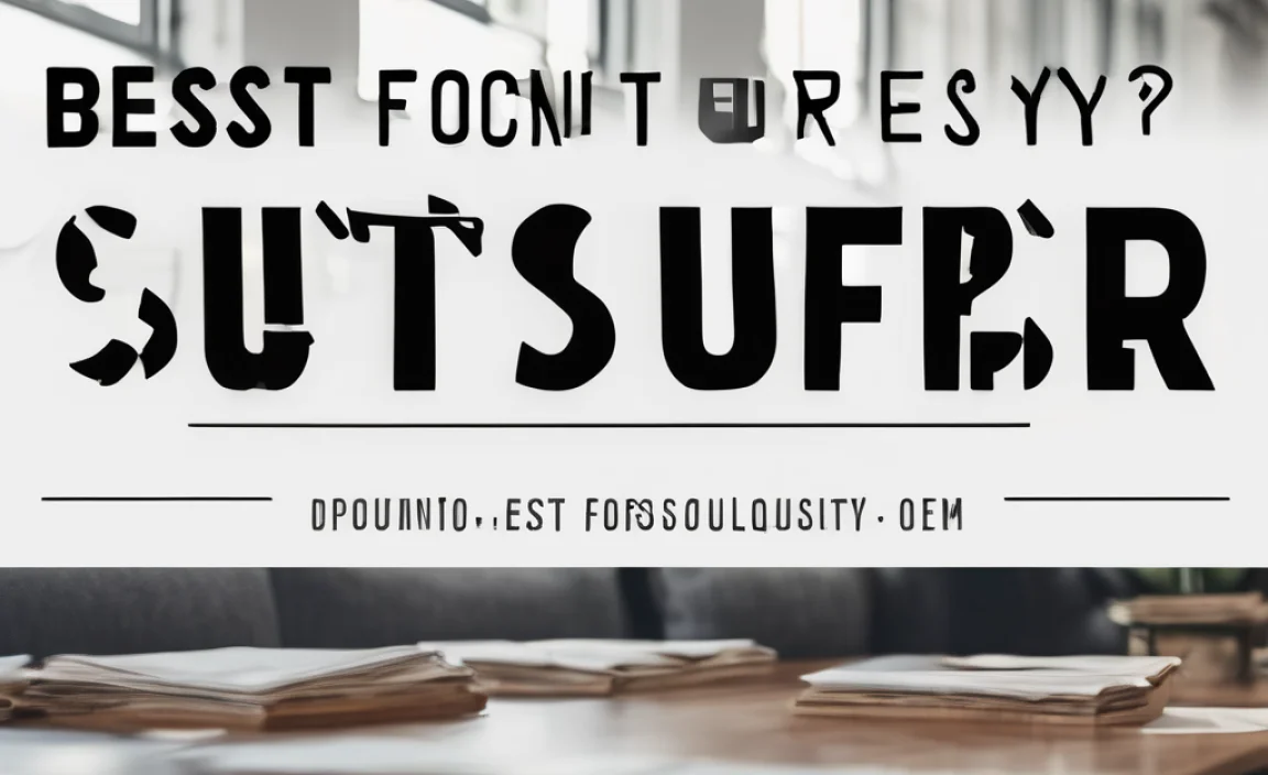 Popular Fonts for Essay Writing