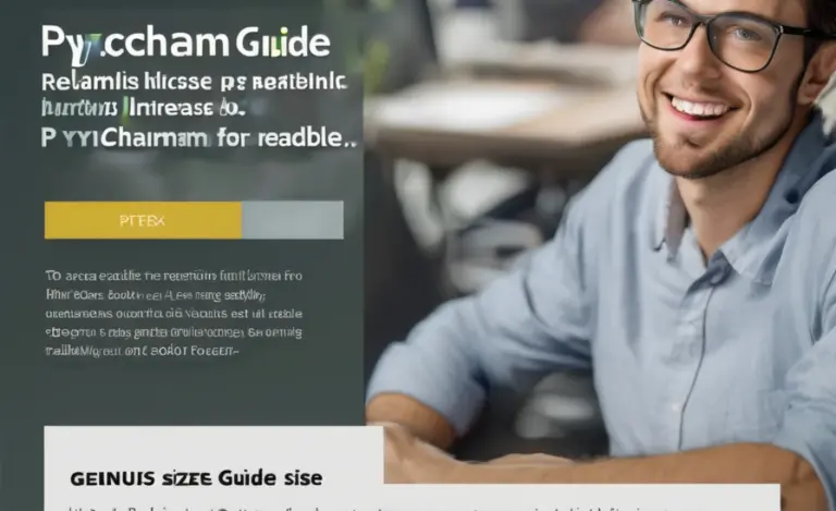 Pycharm Increase Font Size: Genius Essential Guide