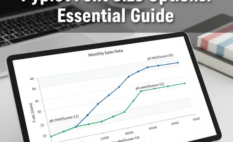 Pyplot Font Size Options: Essential Guide