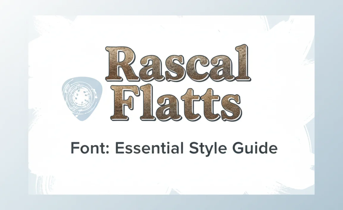 Rascal Flatts Font: Essential Style Guide
