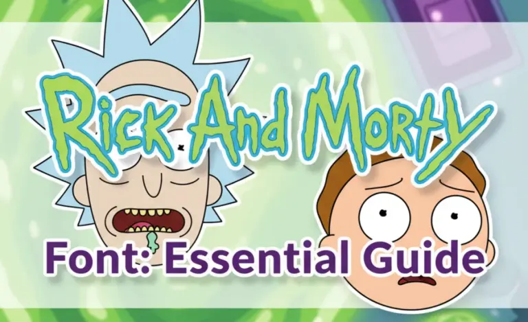 Rick And Morty Font: Essential Guide