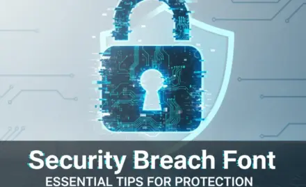 Security Breach Font: Essential Tips for Protection