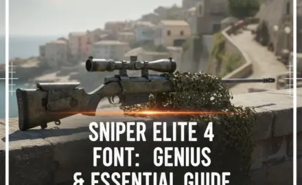 Sniper Elite 4 Font: Genius & Essential Guide