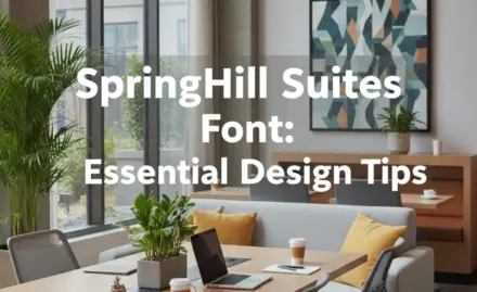 SpringHill Suites Font: Essential Design Tips